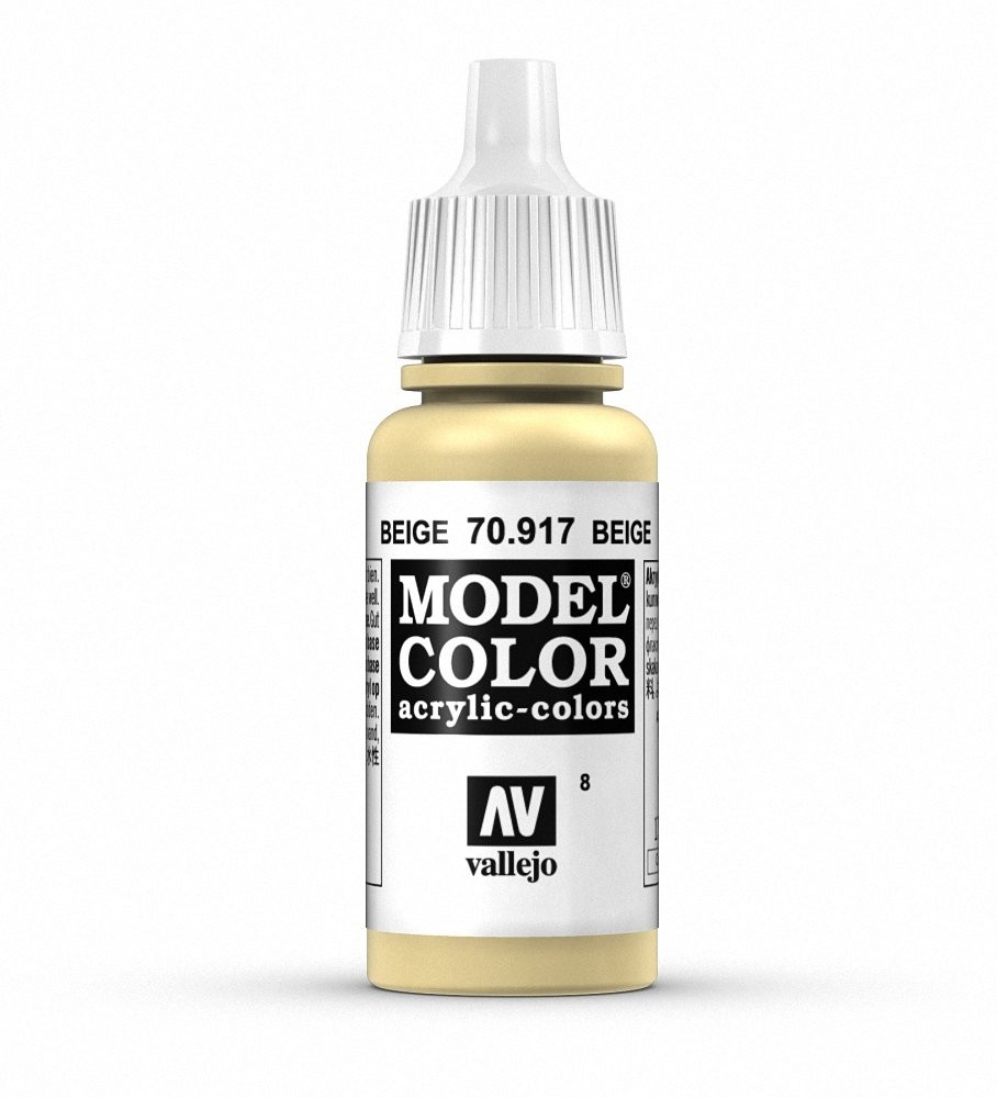Vallejo Beige Paint, 17ml