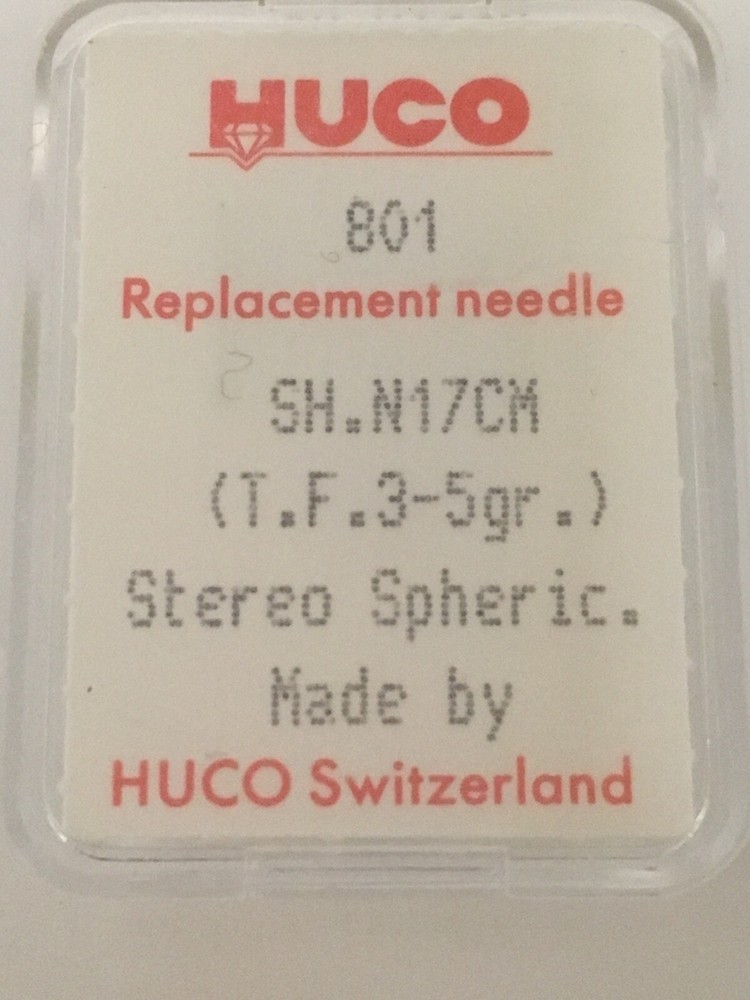 HUCO Replacement Needle 801 Stereo Spheric Switzerland Quantity Discount