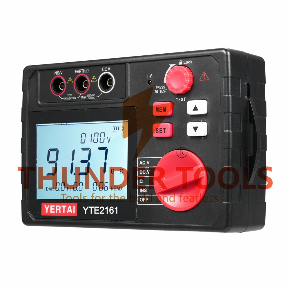Thunder Tools YERTAI Digital Insulation Resistance Tester