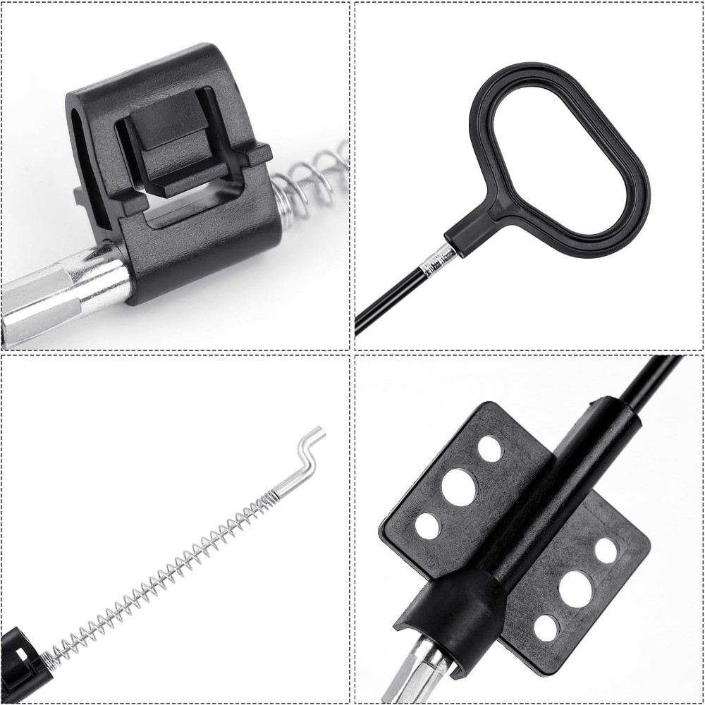 Sofa Recliner Cable Replacement Pull Handle with S Tip D Ring for Reclined Chair