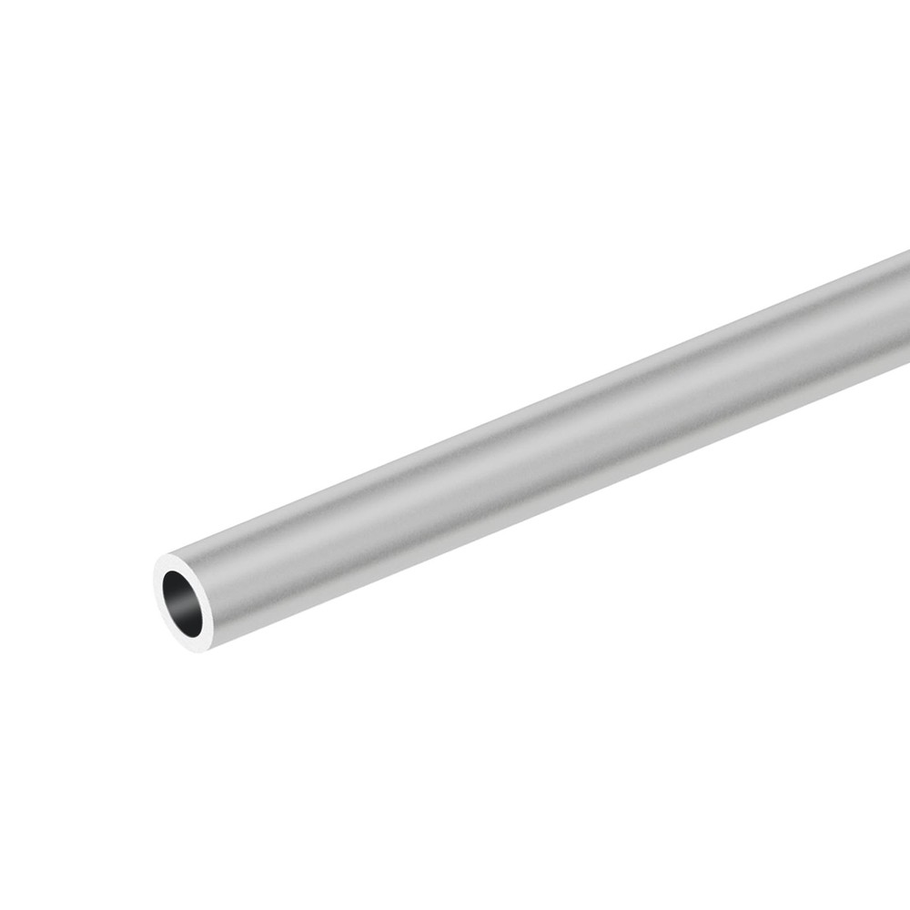 6063 Aluminum Round Tube 20mm OD 12mm ID 300mm Length Seamless Straight Pipe