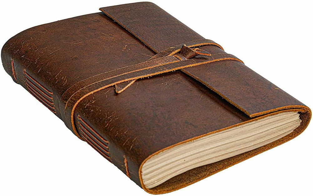 Vintage Leather Bound Journals Handmade Blank Diary Writing Journal