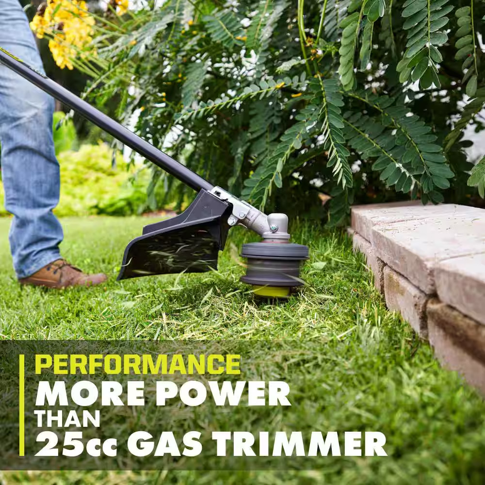Ryobi 40V 15 In. Cordless Capable String Trimmer, Edger, and Hedge Trimmer