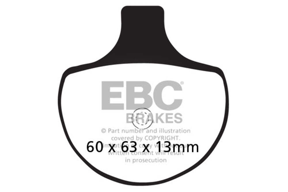 EBC Sintered Brake Pad FA94HH High Performance