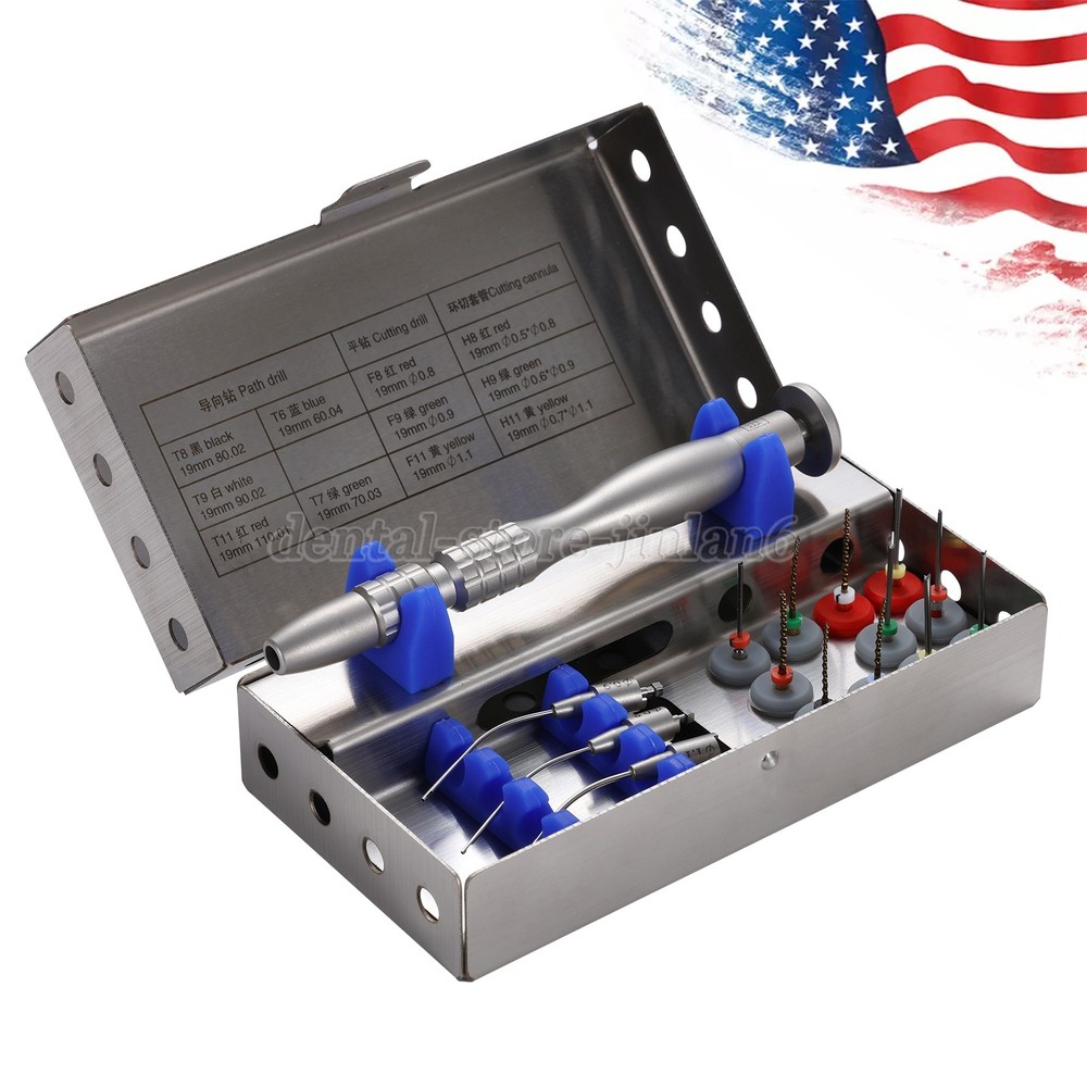 Dental Broken File Extractor Endodontic Removal System Kit Root Canal