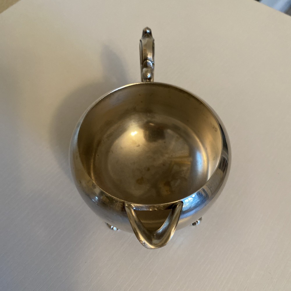 Vintage Silverplate Sugar & Creamer Set Footed – Replacement