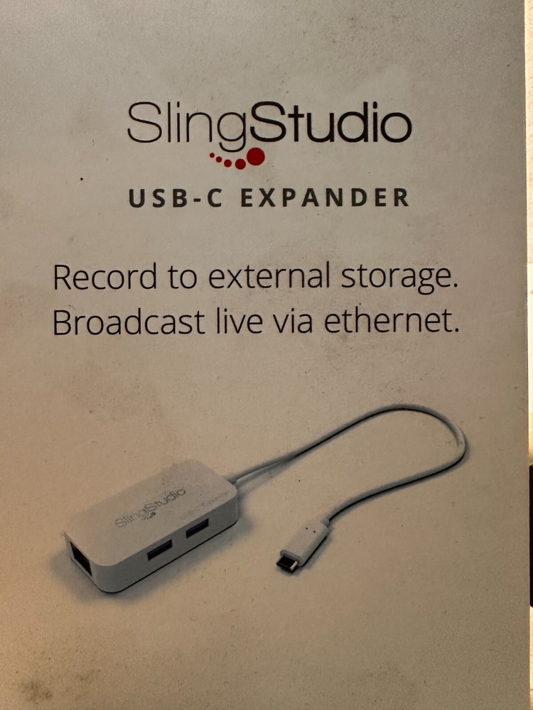 SlingStudio Hub HD Video Switcher & USB-C Expander