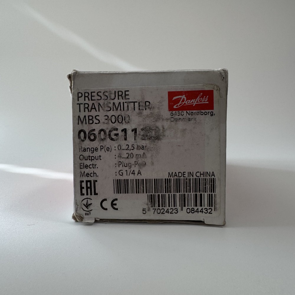 Danfoss MBS 3000 060G1122 Pressure transmitter