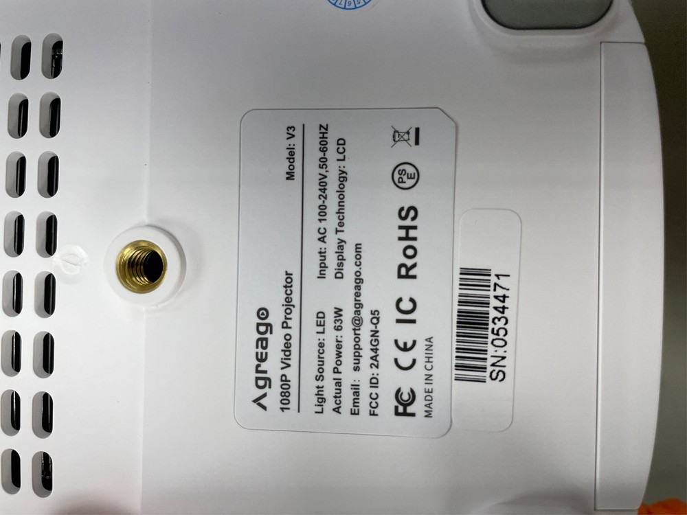 Agreago 1080p Video Projector