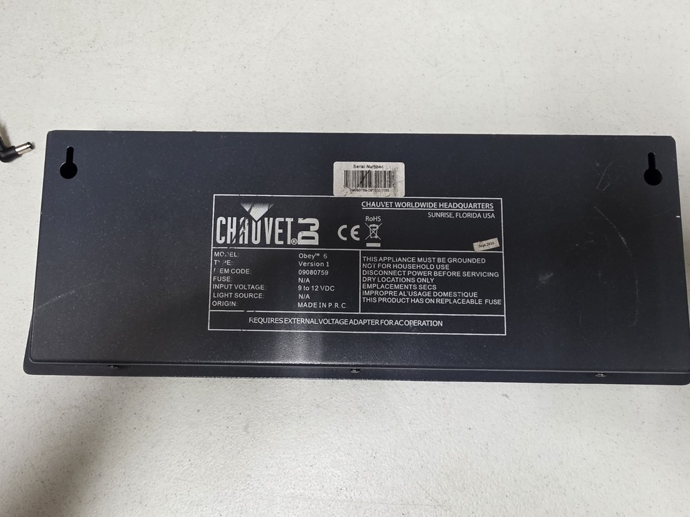 CHAUVET DJ Obey 6 Compact Universal LED Controller | LED Light Controllers