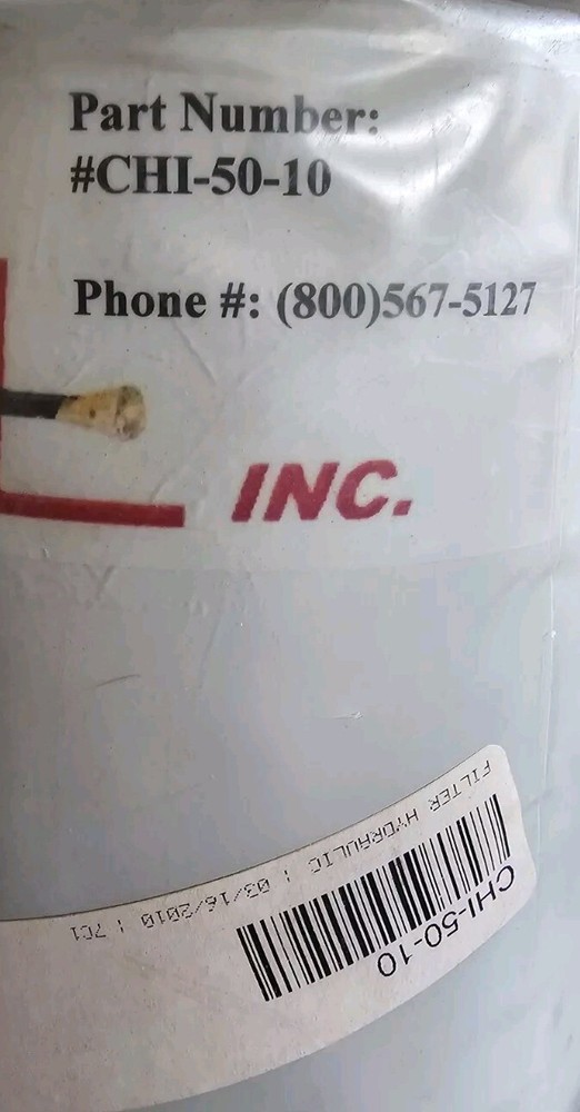 HL Inc Hydraulic Filter CHI-50-10