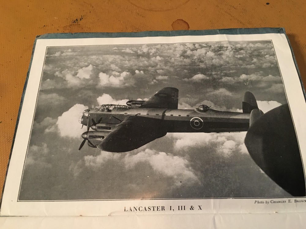 Lancaster Mark I, Mark III & Mark X with Merlin Engines Pilots Notes POH