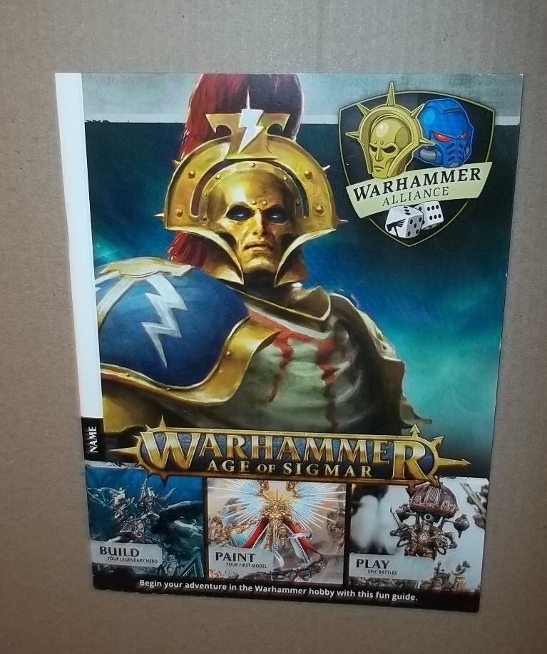 Warhammer Alliance Booklet Warhammer AOS / 40k