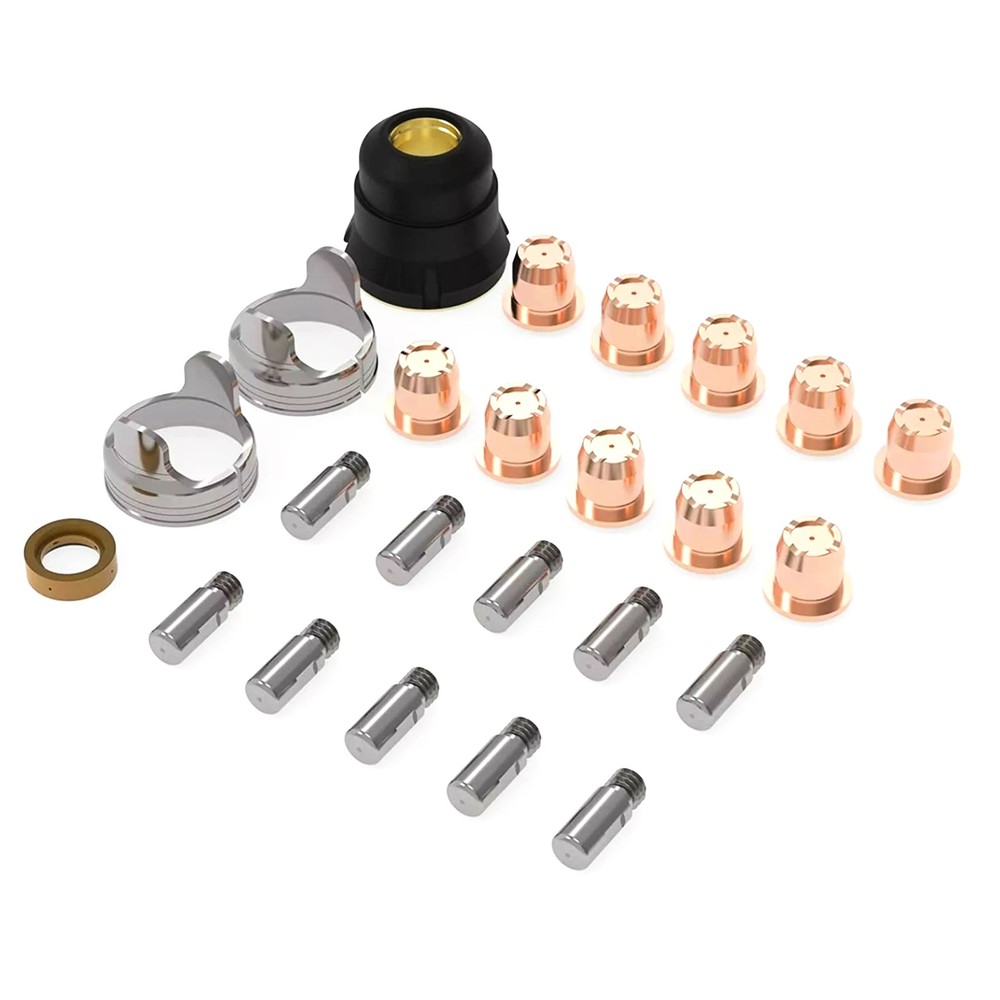 24Pcs New Plasma Cutting Torch Consumables Tips For welding For CUT-65DS