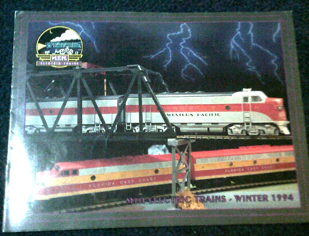 MTH Electric Trains 1994 Spring, Fall and Winter catalogs
