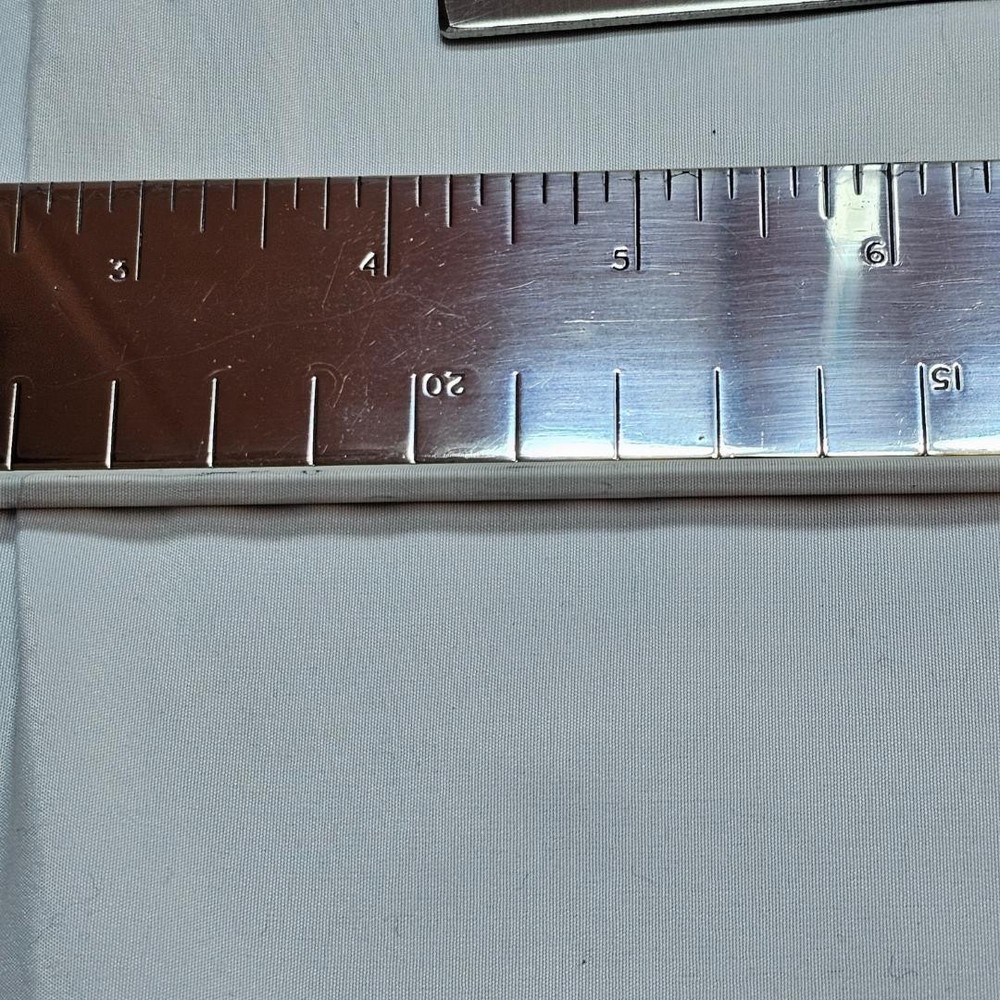 Working Dunhill Oil lighter silver ruler type without box