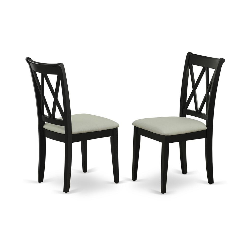 Dining Table- Dining Chairs, NOCL3-BLK-C