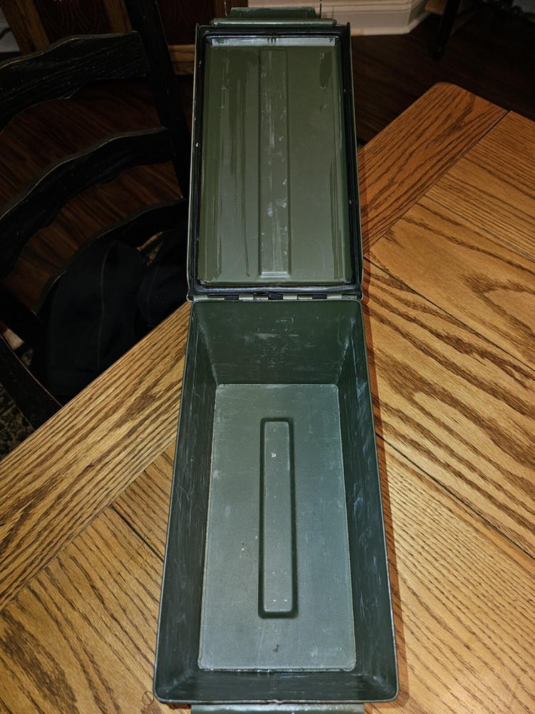 Vintage Ammo Box Metal