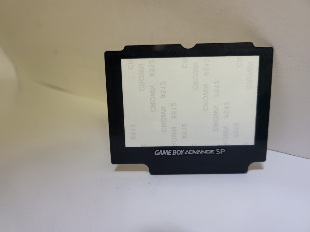 NEW Replacement Plastic Screen lens for Nintendo Gameboy advance SP Console