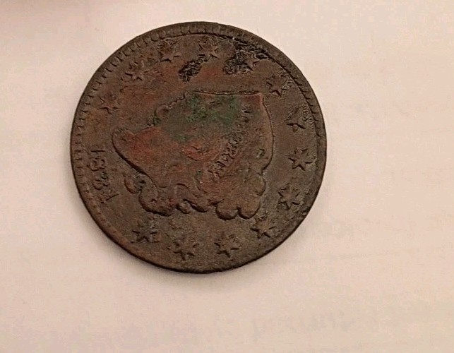 1831 Large Cent Penny