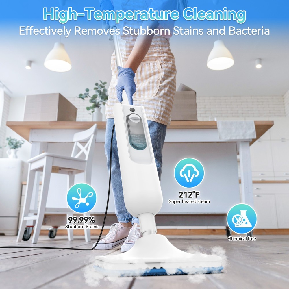 INSE 10-in-1 Multi-Function Steam Mop