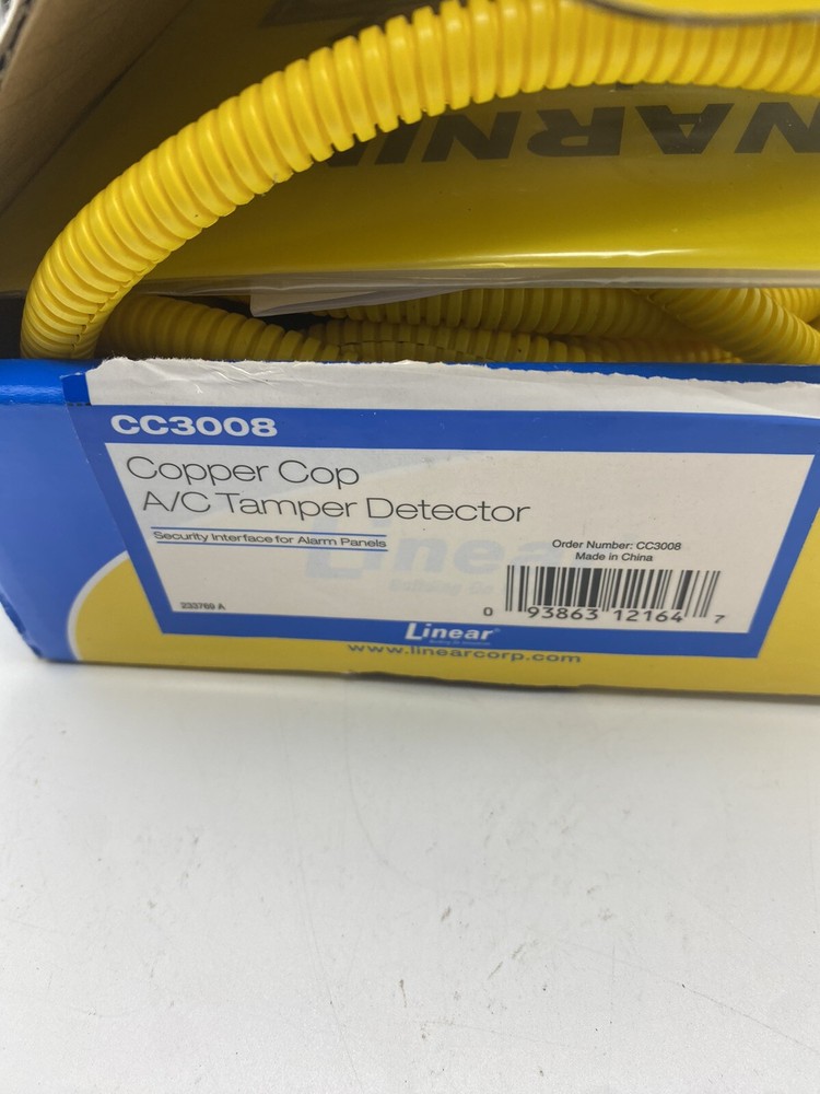 Linear Security CC3008 Copper Cop A/C Tamper Detector Interface for Alarm Panels