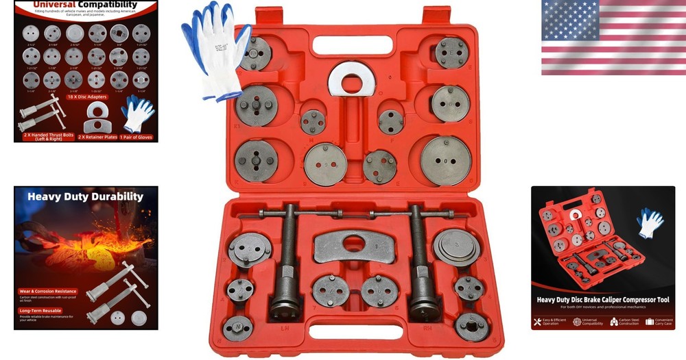 Professional Disc Brake Caliper Tool Set=