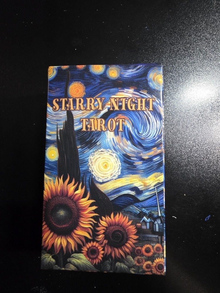 Starry Night Tarot Card Deck 78 Cards Complete Tarot Deck Set