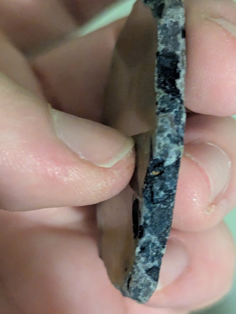 A Murky Brown Agate Slab