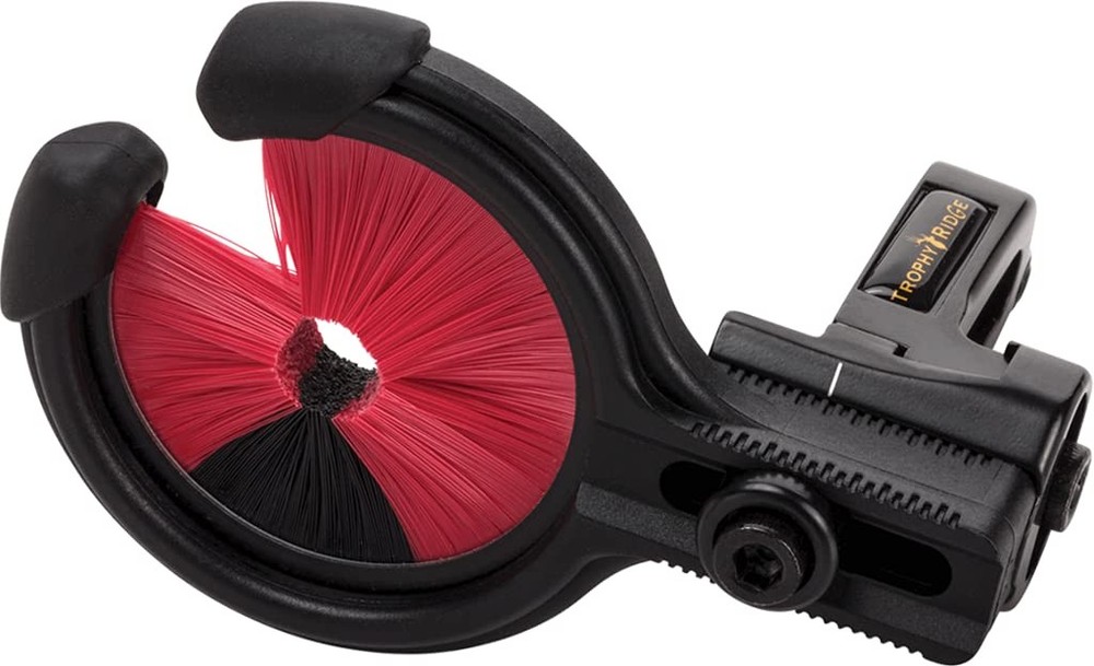Trophy Ridge Kill Shot Whisker Biscuit Arrow Rest, Ambidextrous, Red, Medium