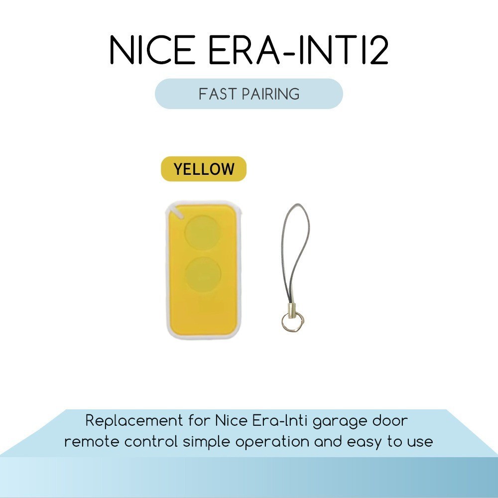 Nice Apollo Rolling Code Remote Control Transmitter Gate Opener INTI2Y