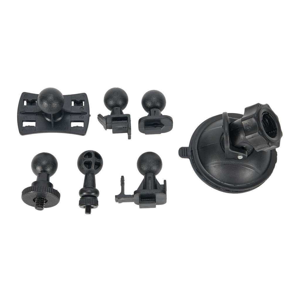 Driving Recorder Bracket 1 * Cam Mount Holder Black Color Plastic Material