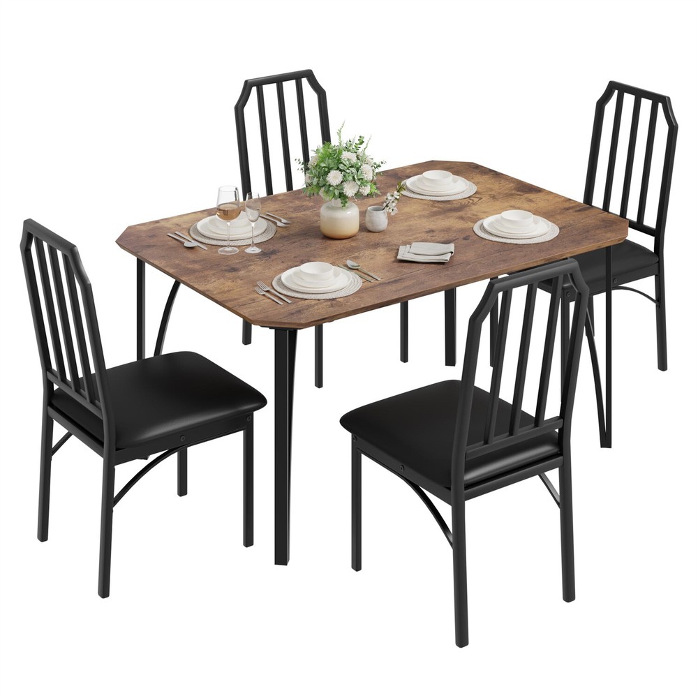 ✅Dining Room Table Set for 4 Kitchen Table and Chairs for Kitchen Dining Room NE