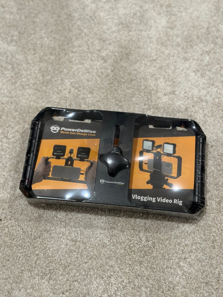 PowerDeWise Smartphone Video Rig NWT