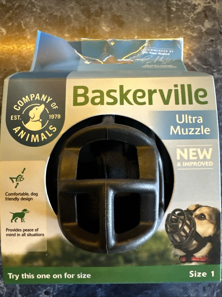New Baskerville Ultra Basket Muzzle Size 1