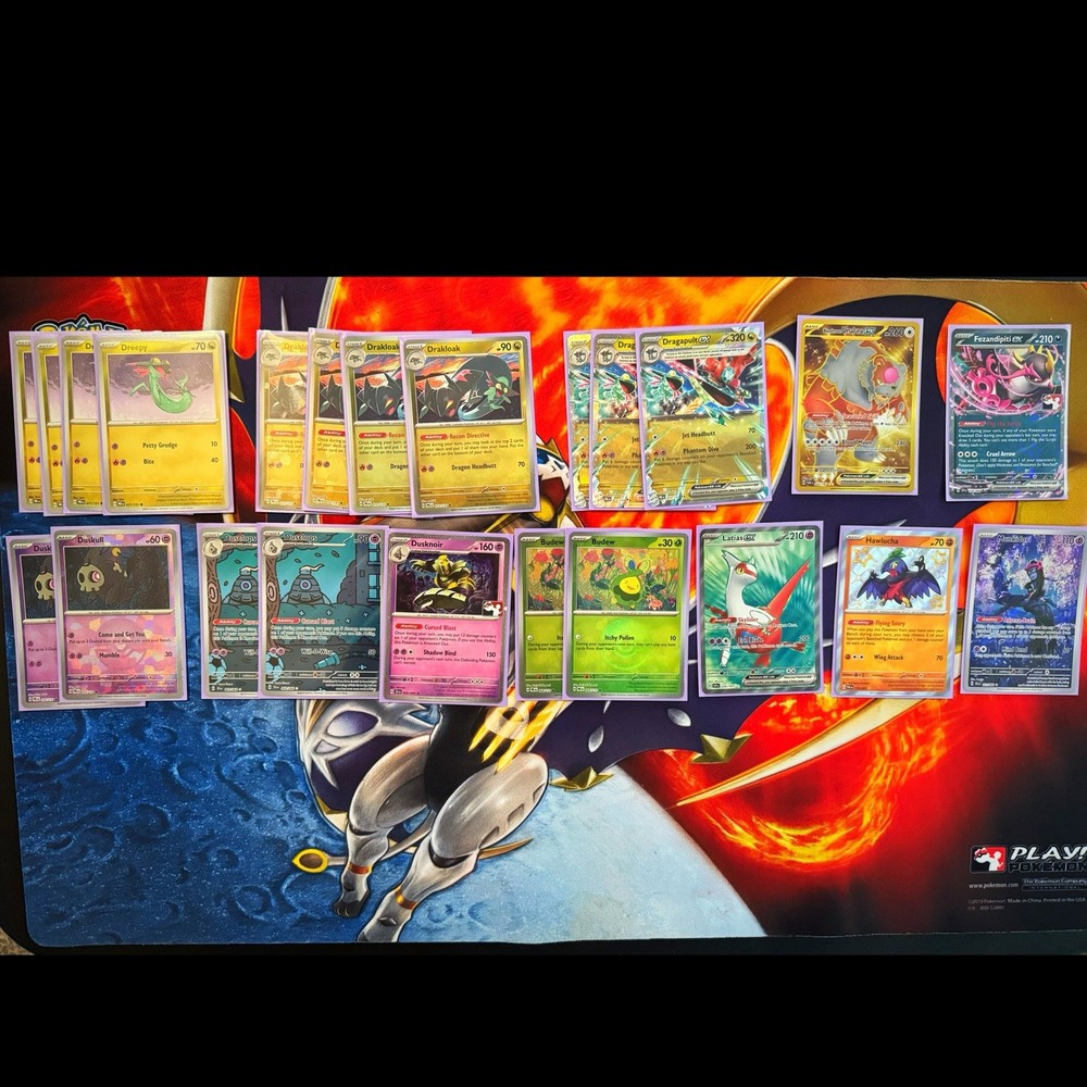 Pokemon Deck Dragapult EX deck *Blinged* Out