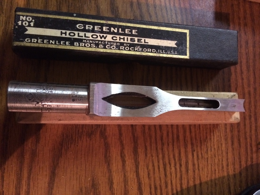 Greenlee 5/16" Hollow Mortise Chisel