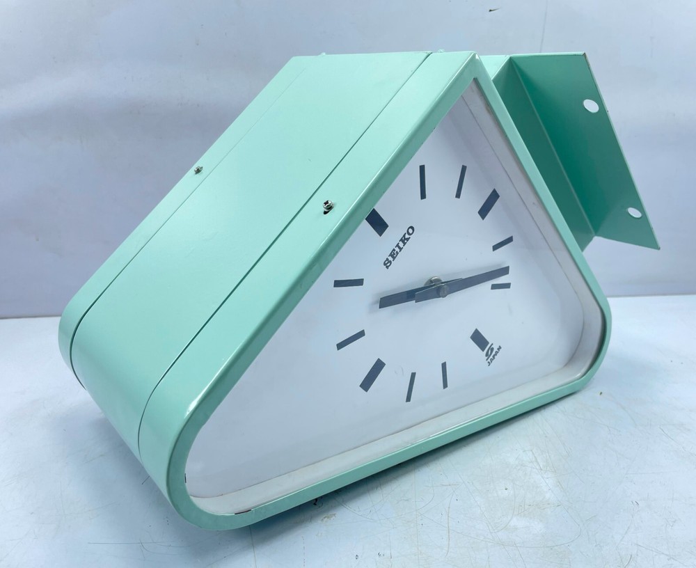 MC-018 Seikosha MC-271 Both Dialer Clock Vintage Triangular Secondary SlaveClock