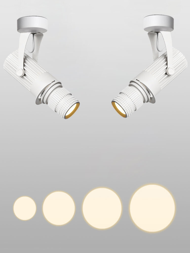 LED COB Ceiling Light Focus Picture Lamp Adjustable Aperture Spotlight Teahouse