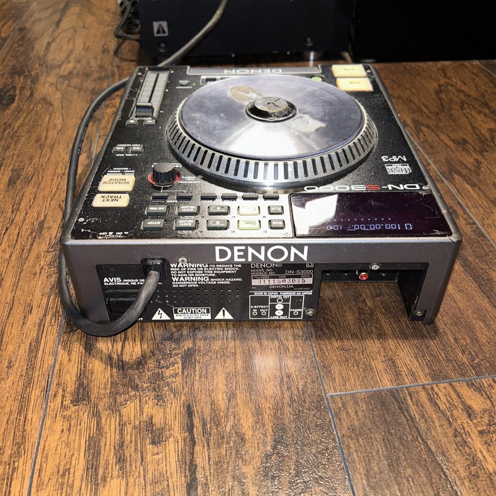 DENON DN-S3000 CDJ Player PROFESSIONAL CD PLAYER TURNTABLE (E10016952)