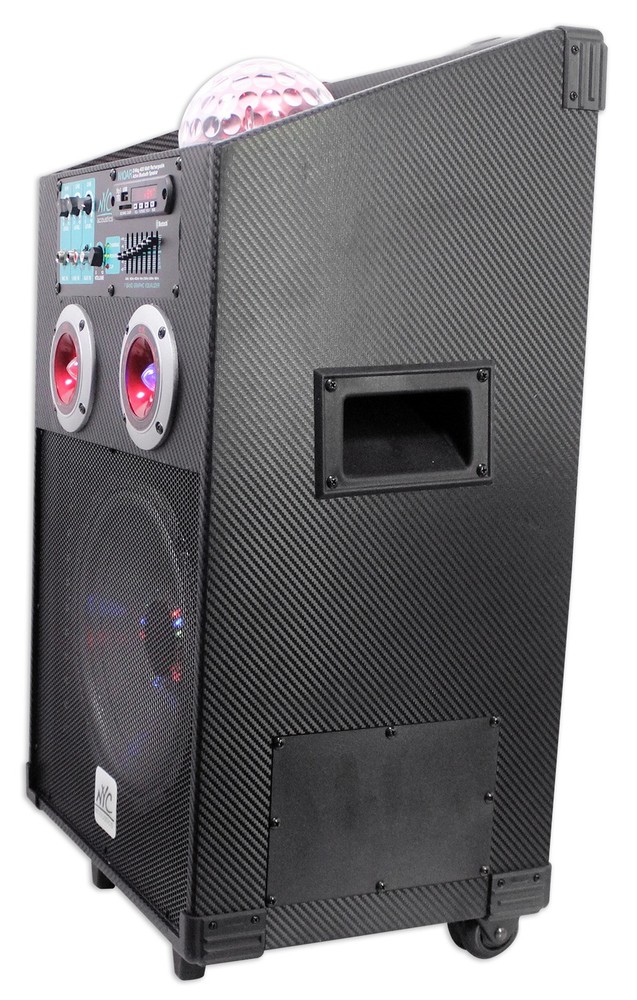 NYC Acoustics 10" Bluetooth Karaoke Machine/System 4 ipad/iphone/Android/Tablet
