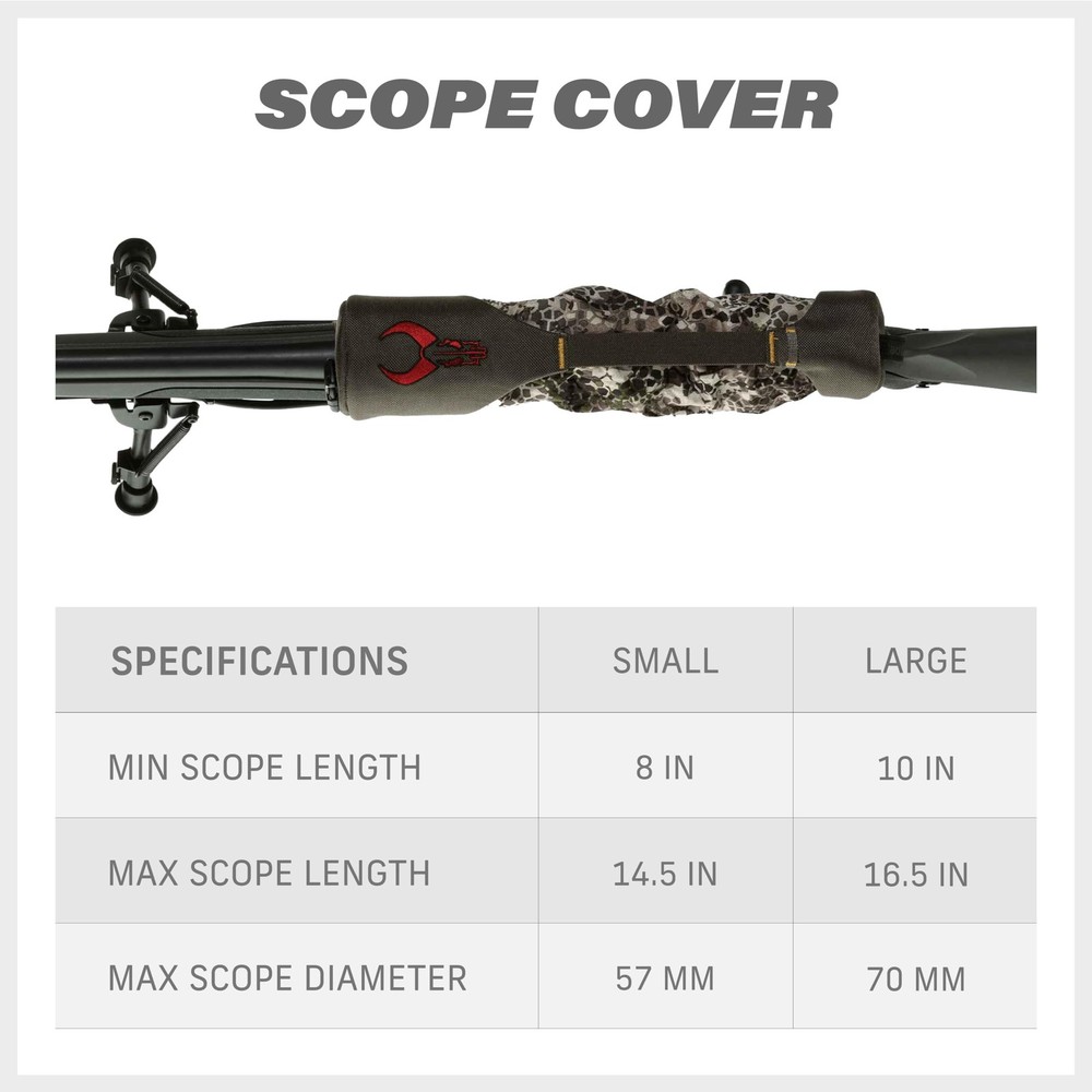 Badlands Scope Cover with Adjustable Stretch-Fit Approach FX Small