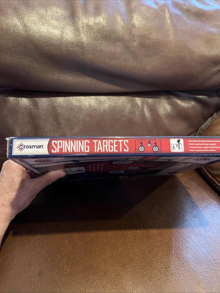 Crosman CSLT Metal Spinning Target,Black Black