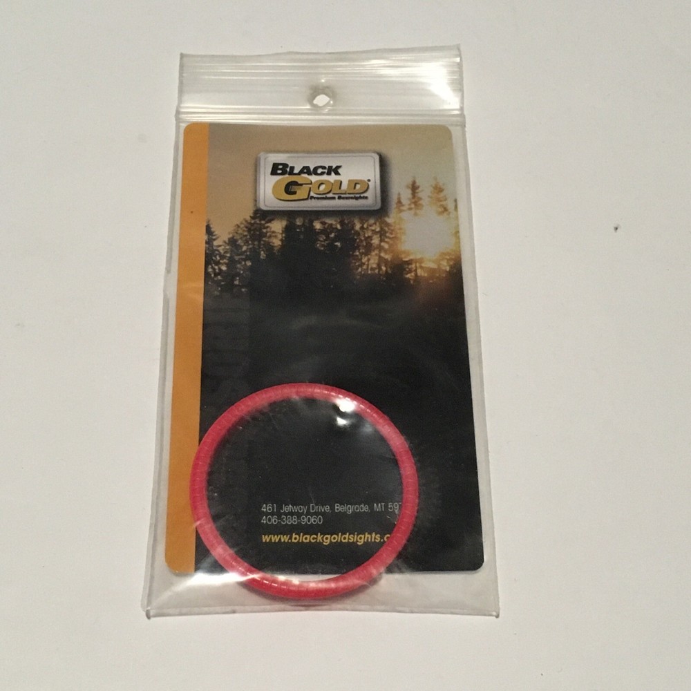 Black Gold Sight Ring 1 3/4 Different Colors