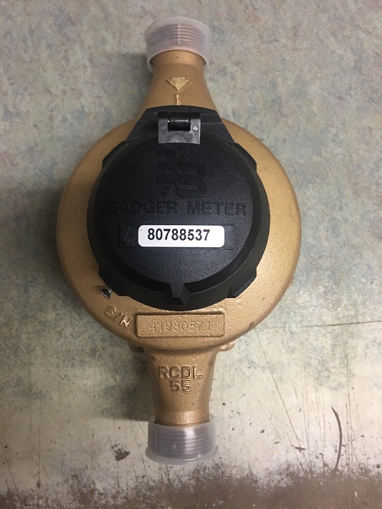 Badger 1" M55 Bottom Plate Only No Meter