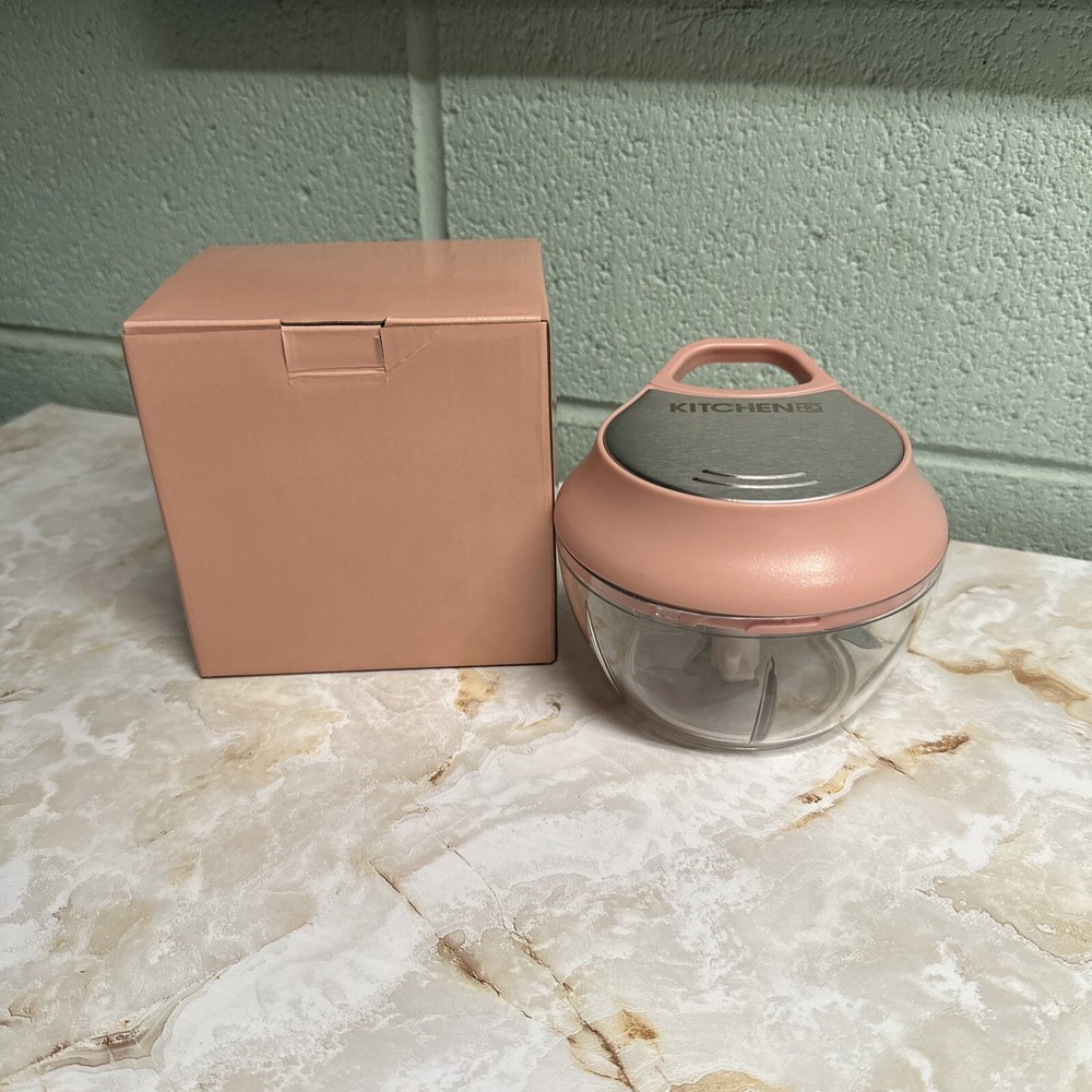 Kitchen HQ Pink Mini Chopper With Box