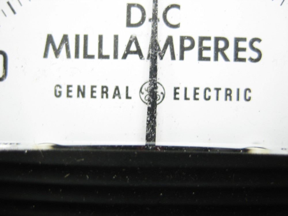 GENERAL ELECTRIC 100-0-100MA PANEL METER NSNP