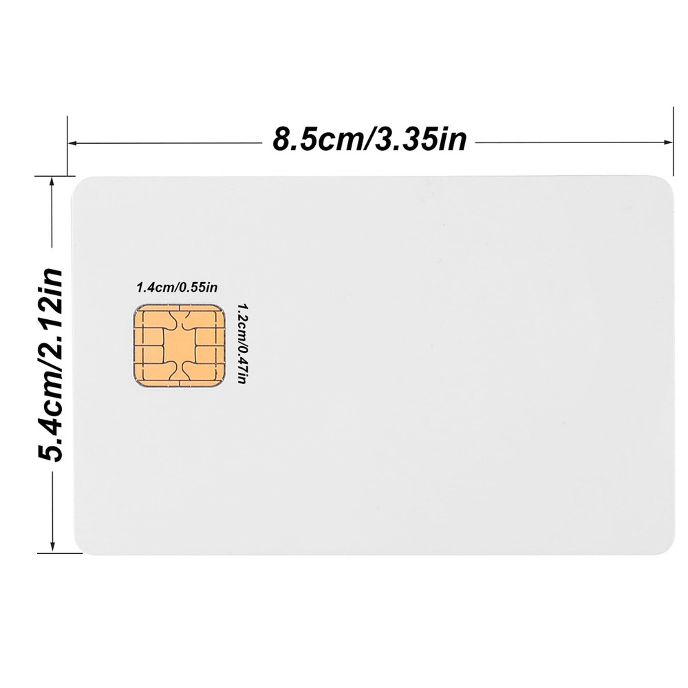 J2A040 Chip Java Jcop Cards Unfused, J2A040 Java Smart Card with 2 Track, 8.4Mm