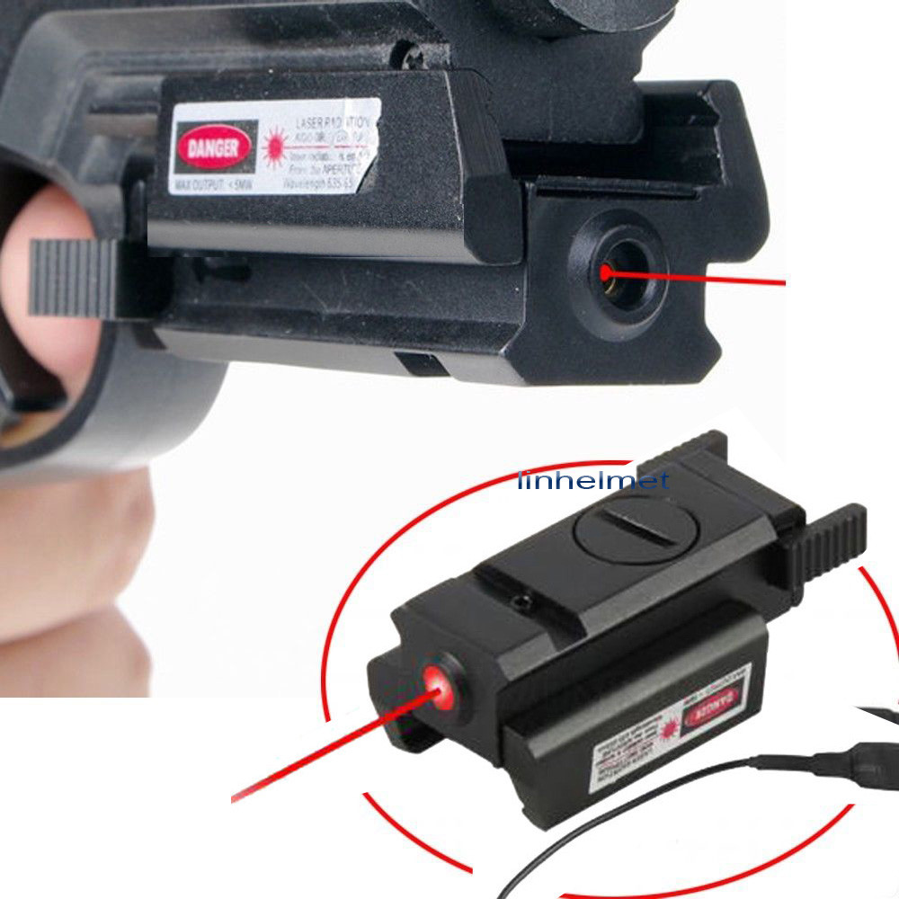 Tactical Compact Pistol Red Dot Laser Sight With Remote Switch for Glock