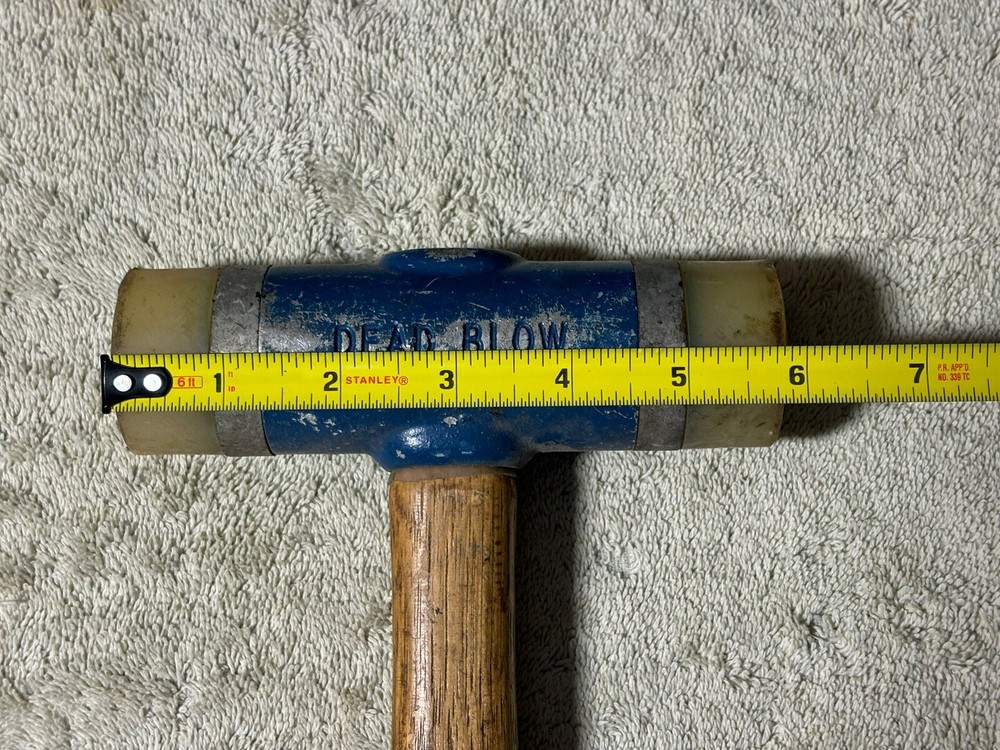 Vintage Lixie 3 Dead Blow Hammer “Machine Saver”